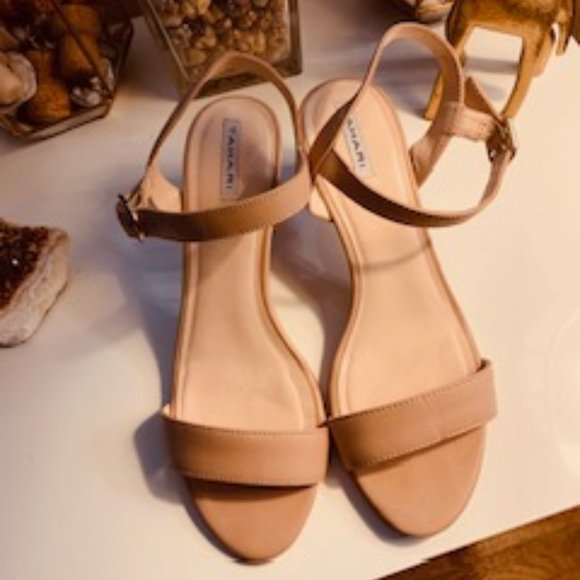 Tahari 3 inch heels with ankle straps - Picture 1 of 9